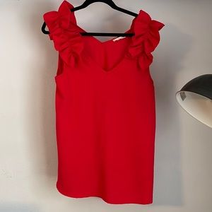 Red Entro Top NWOT